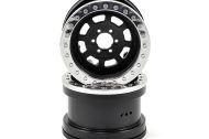 AXIAL 2.2'' TRAIL READY HD SERIES BEADLOCK WITH SLIM RING, IFD WHEELS, CHROME/BLACK (2PCS) AX08142
